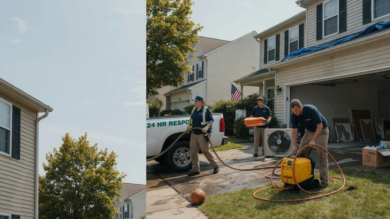 Emergency Water Damage Restoration in Pleasant Hall, PA near me